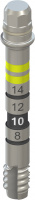 Метчик BLT, Ø 3,3 мм, L 25 мм, Stainless steel/TAN